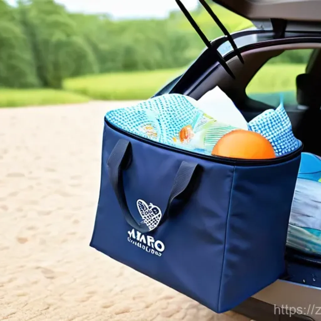 타타 하리아의 적재 공간 활용 - **Prompt 1: Weekend Family Adventure Preparation**
"A clean and spacious rear view of a Tata Har...